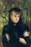 Lovis Corinth Portrat Frau Behn France oil painting artist